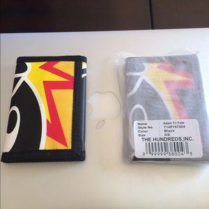 The Hundreds adam Tri fold bomb wallet Brand New