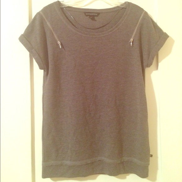 Gray shirt