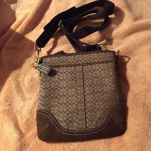 Coach cross body bag