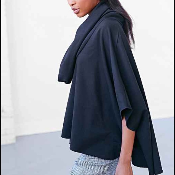 Urban Outfitters Silence & Noise Cowl Neck Poncho - Picture 2 of 2