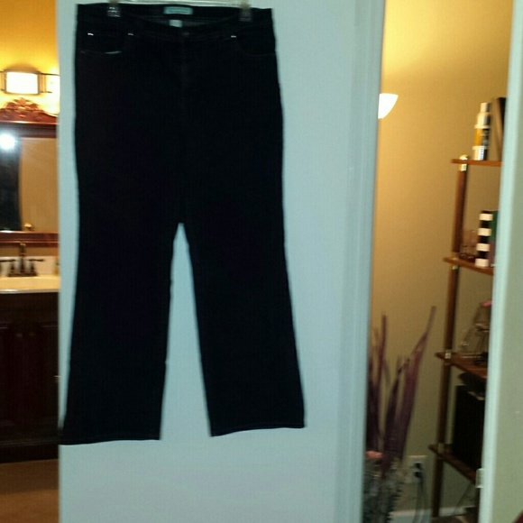 Charter  Club  jeans dark  navy 18w curvy boot cut