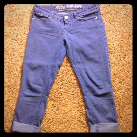 Express crop jean legging