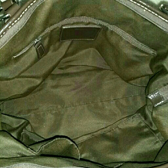 Coach Large Crossbody Tote Brown - Picture 3 of 4