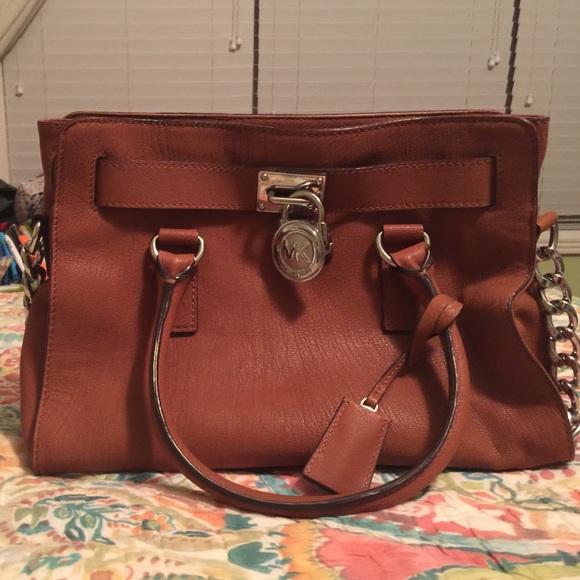 Michael Kors handbag, camel