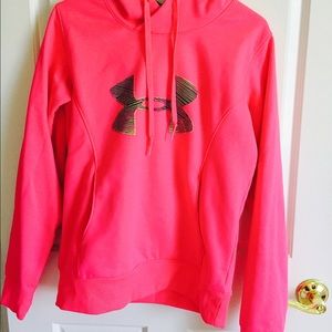 Women's Under Armour Pink Semi-Fitted Hoodie