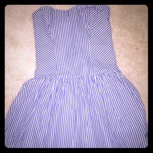 Kids a&f pin striped dress.
