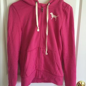 Victoria's Secret Pink Zip Up Hoodie