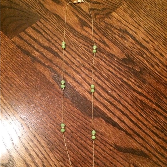 J.Crew Mint Green Necklace