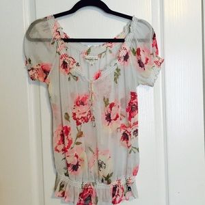 Abercrombie & Fitch Floral Top