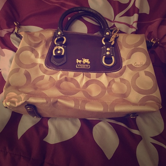 Coach Tan Small Handbag