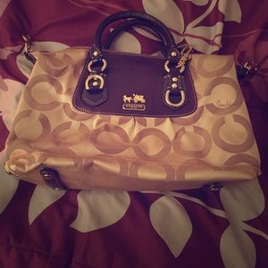 Coach Tan Small Handbag