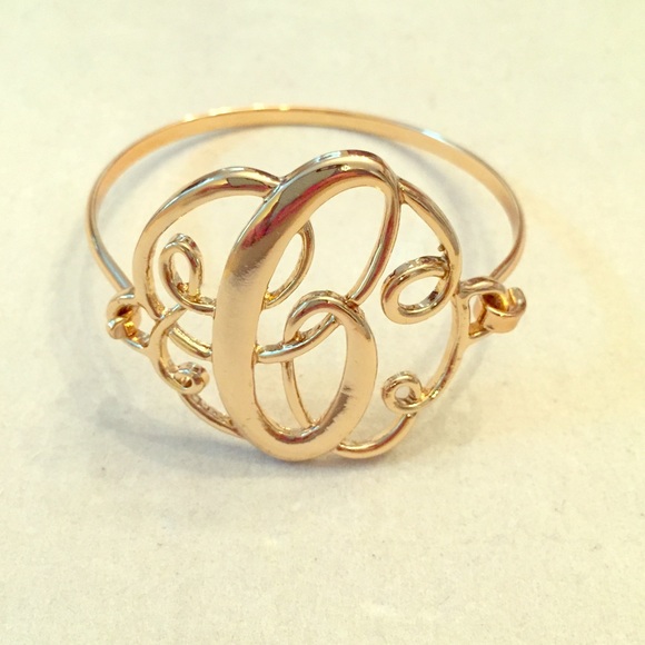 Monogram "C" bracelet