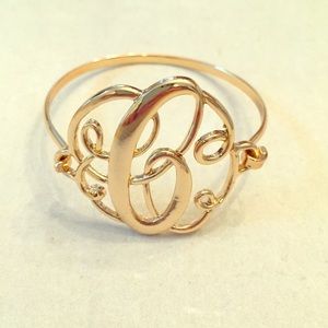Monogram "C" bracelet