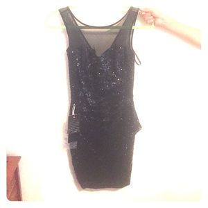 Bebe sequence dress