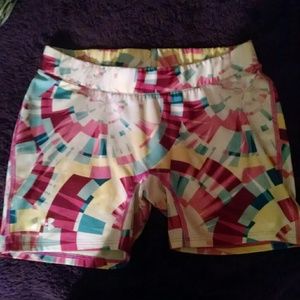 Under armour spandex shorts