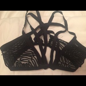 For Love of Lemons Skivves Bralette size S