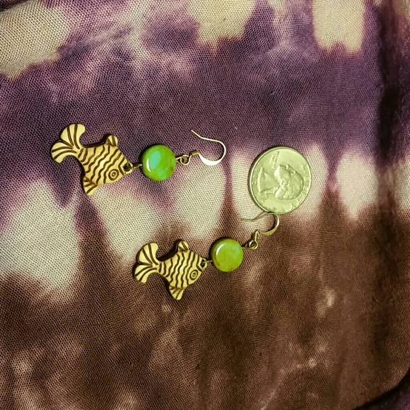 Fish earrings