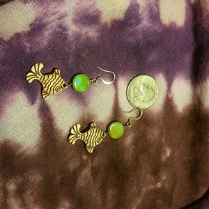 Fish earrings