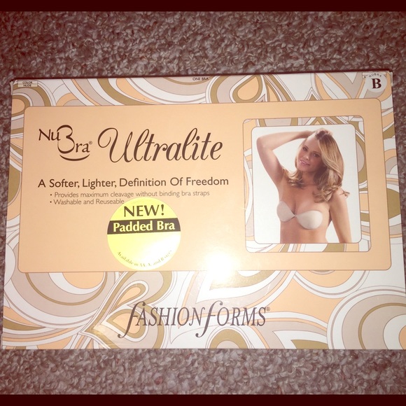 Strapless, Backless Sticky Bra