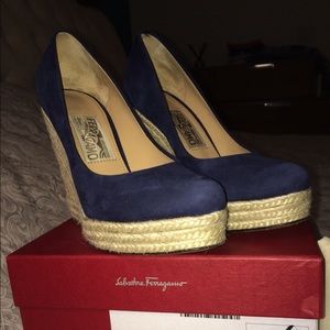 Authentic Salvatore Ferragamo Wedges