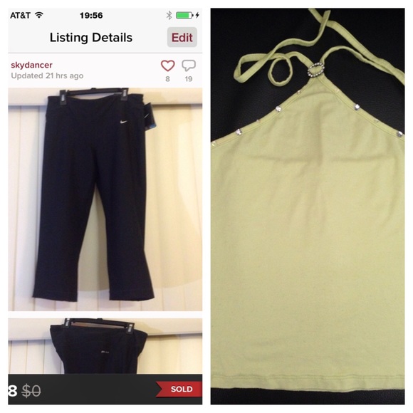 Nike Pants - SOLD- Nike Capri Pants