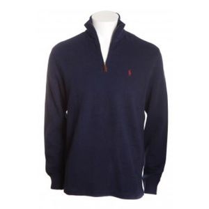 Polo Navy Blue XL Half Zip