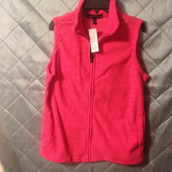 French laundry size m fleece vest