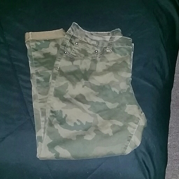 Camo  Skinny Jeans