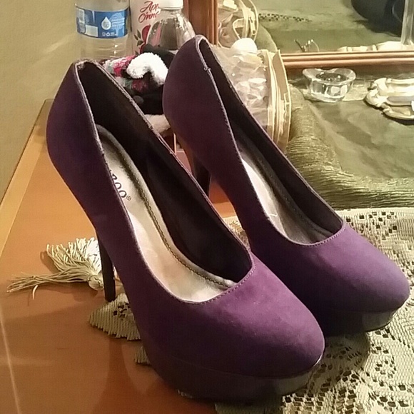 Purple heels