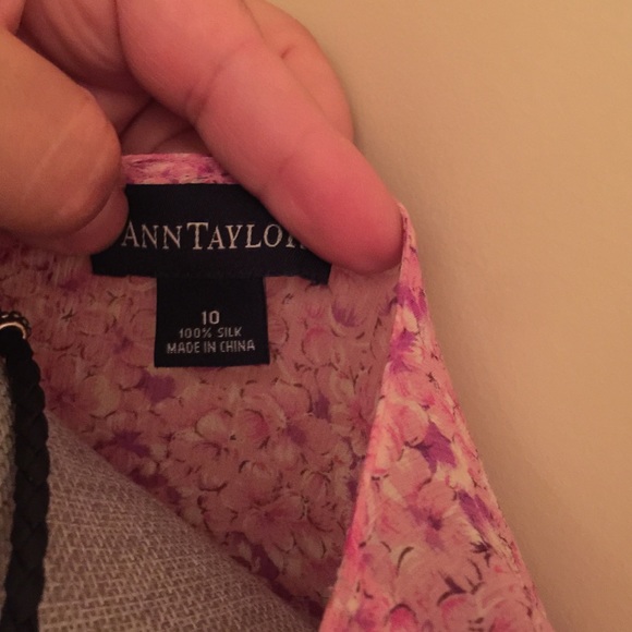 Ann Taylor Silk cover cardigan top short sleeves - Picture 4 of 4