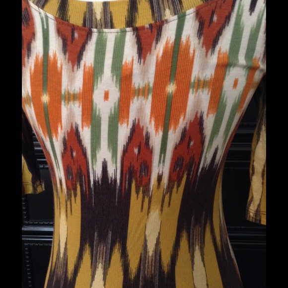 Multi color pencil dress - Picture 3 of 3