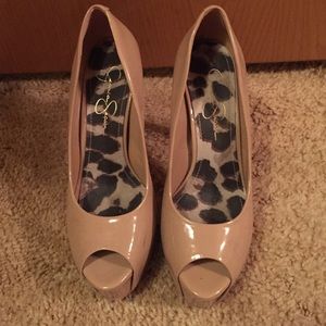 FINAL REDUCTION!!! Jessica Simpson nude heels
