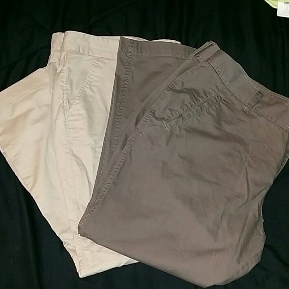 2 pair of Khaki pants
