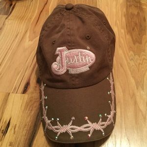 Justin Boots rhinestone hat