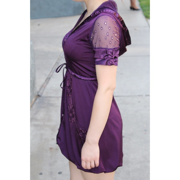 Purple Tulip Dress