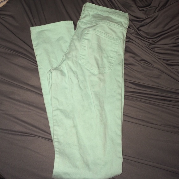 Mint skinny jeans - Picture 1 of 2