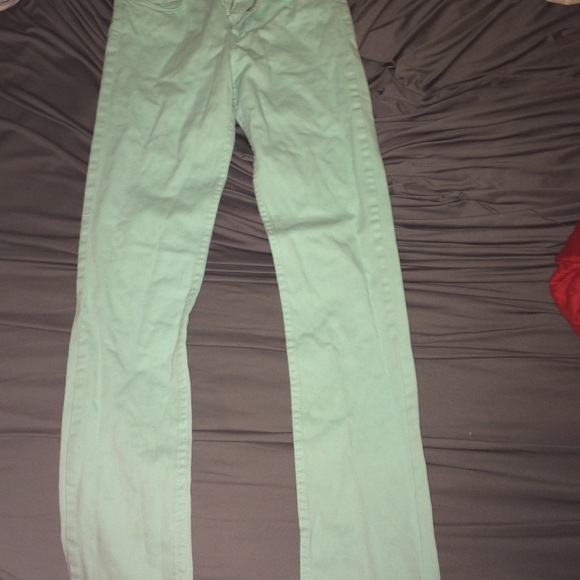 Mint skinny jeans - Picture 2 of 2