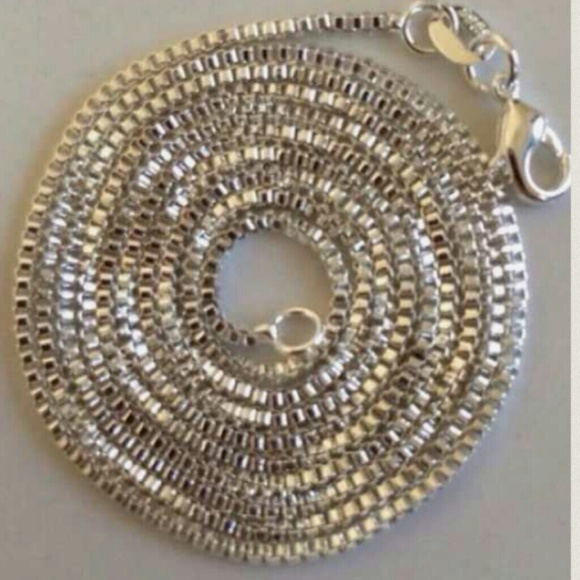 925 sterling silver chain very long 30 inches