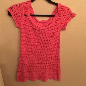 Crochet tunic