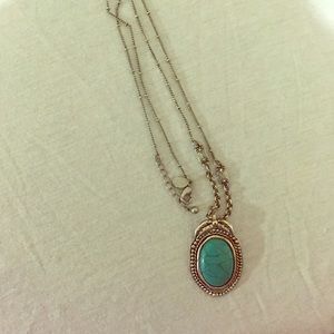Turquoise Stone Necklace