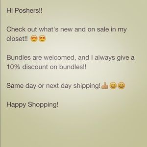 Everything MUST GO!! New/gently used clothing/acc.