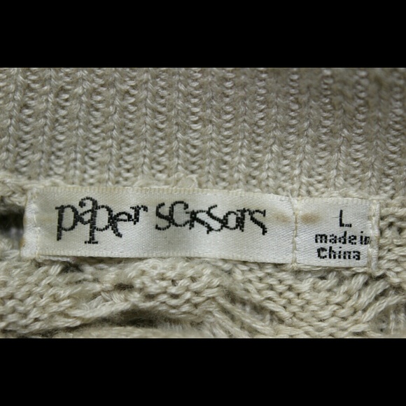 Crocheted Tan Tunic - Picture 3 of 3