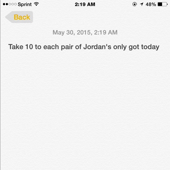 Taking 10 dollars off shoes