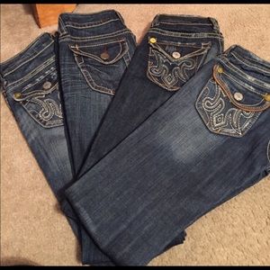 MEK jeans.