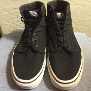 Black High Top Vans