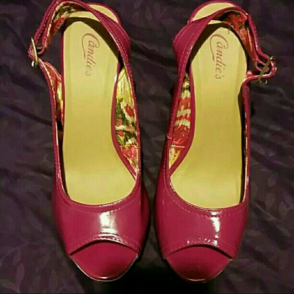 Fuchsia Wedges - Picture 3 of 3