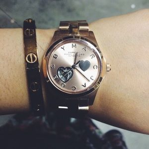 Marc by Marc Jacobs RoseGold HenryIcon Watch