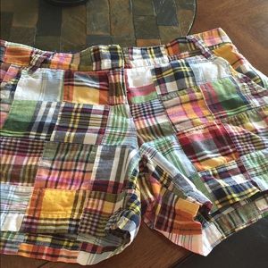 J crew City Fit plaid