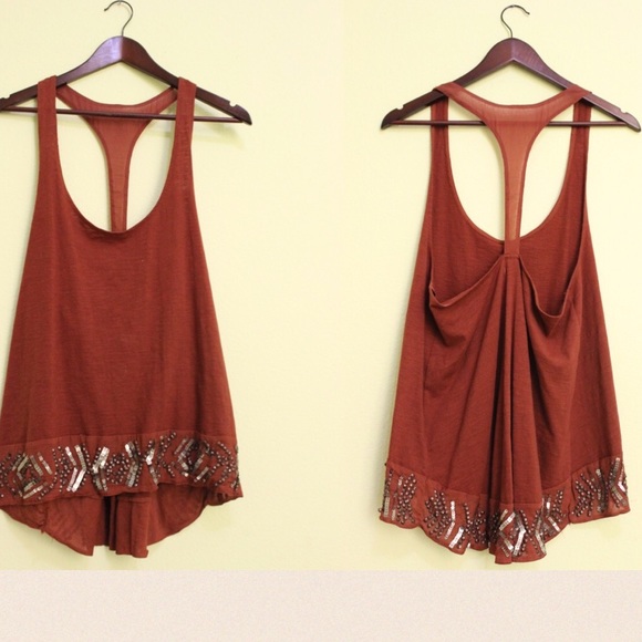 Urban Outfitter sequined tank