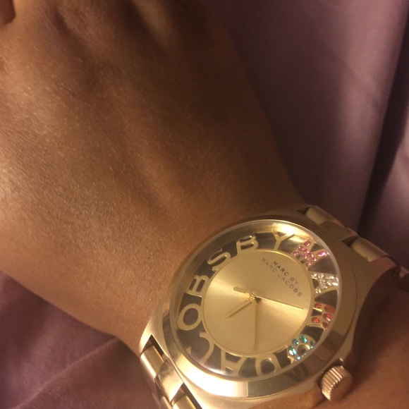 MarcByMarcJacobs 'Gold Skeleton' Watch - Picture 4 of 4